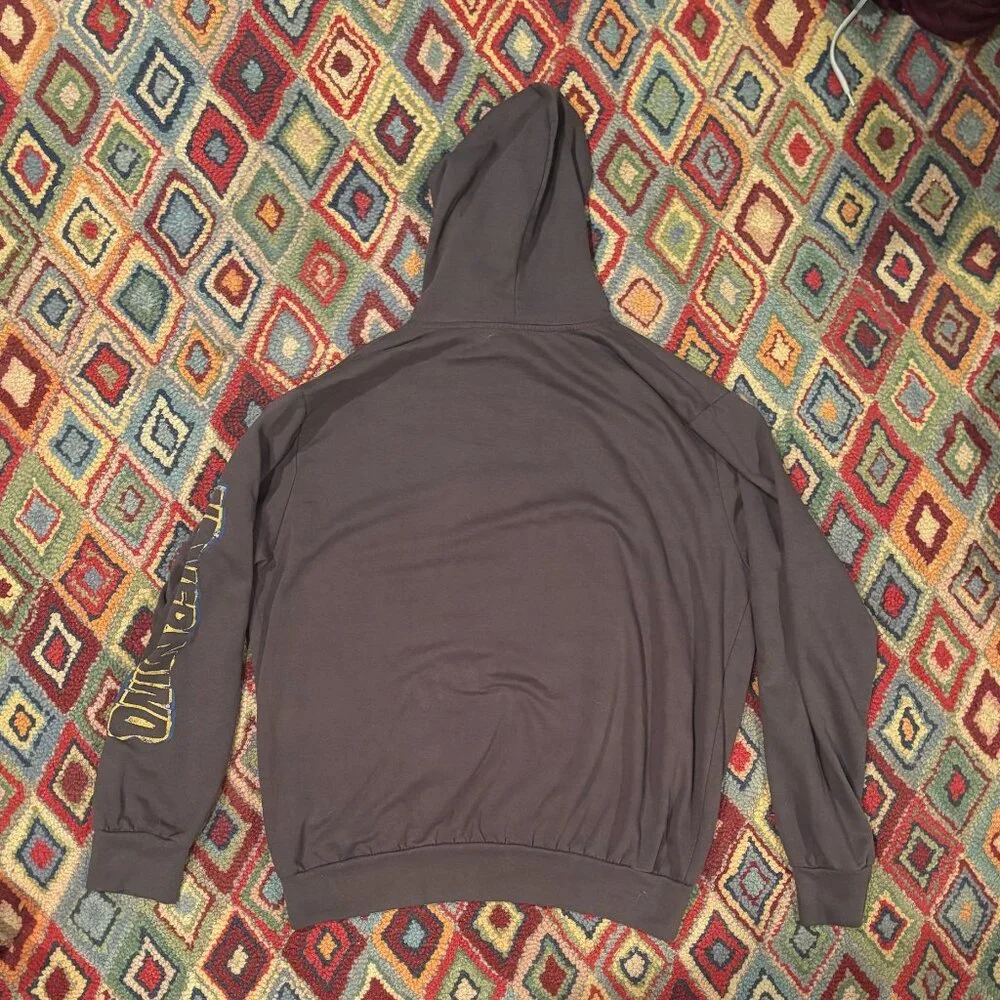 Nirvana Gray Sweatshirt w/ Yellow Logo - No Tag (Fits L/XL) - Picture 2 of 3